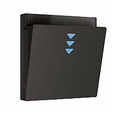 Накладка Werkel для электронного карточного выключателя черный матовый W1163108 4690389190292