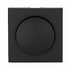 Накладка LK Studio светорегулятора с желтой световой индикацией (черный бархат) LK80 847108-1