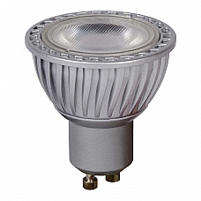 Лампа светодиодная диммируемая Lucide GU10 5W 3000K серая 49006/05/36