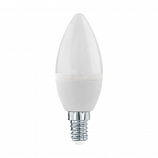 Лампа светодиодная диммируемая Eglo E14 7,5W 3000К опал 110124