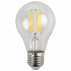 Лампа светодиодная филаментная ЭРА E27 9W 2700K прозрачная F-LED A60-9W-827-E27 Б0043433