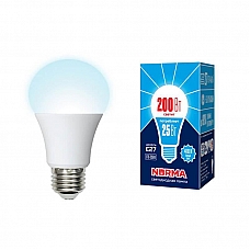 Лампа светодиодная E27 25W 4000K матовая LED-A70-25W/4000K/E27/FR/NR UL-00004470