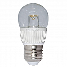 Лампа светодиодная Наносвет E27 5W 2700K прозрачная LC-P45CL-5/E27/827 L143