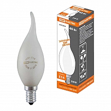 Лампа накаливания TDM Electric Е14 40W матовая SQ0332-0023