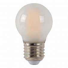 Лампа светодиодная диммируемая Lucide E27 4W 2700K матовая 49021/04/67