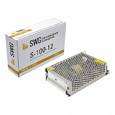 Блок питания SWG 12V 100W IP20 8,3A S-100-12 000105