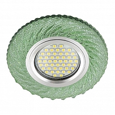 Встраиваемый светильник Fametto Luciole DLS-L137 Gu5.3 Glassy/Green